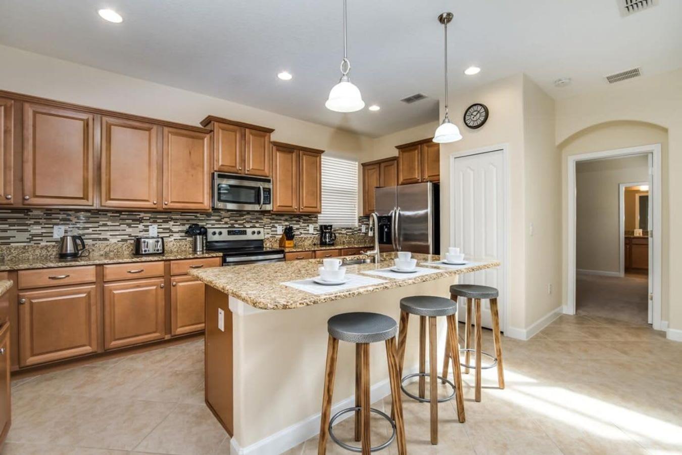 Near Disney - 5Br Home- Games Pool Hot Tub & Bbq Kissimmee Ngoại thất bức ảnh